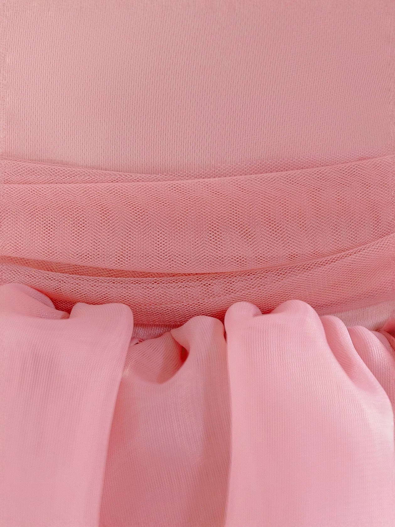 Organza Rosette Short Sleeve  Dresses - image 9