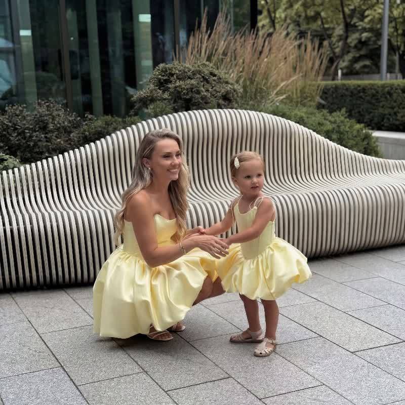 Women Satin Lace-up Sleeveless Short Dresses - image 11