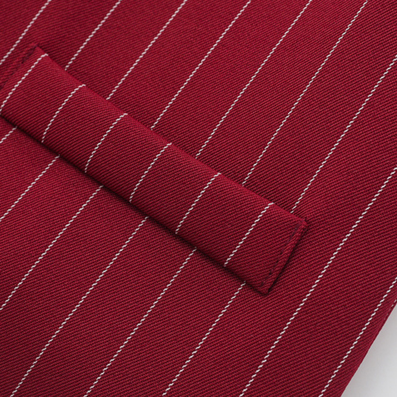 100% Cotton Bow Regular Sleeve Regular Formal Suit - image 17