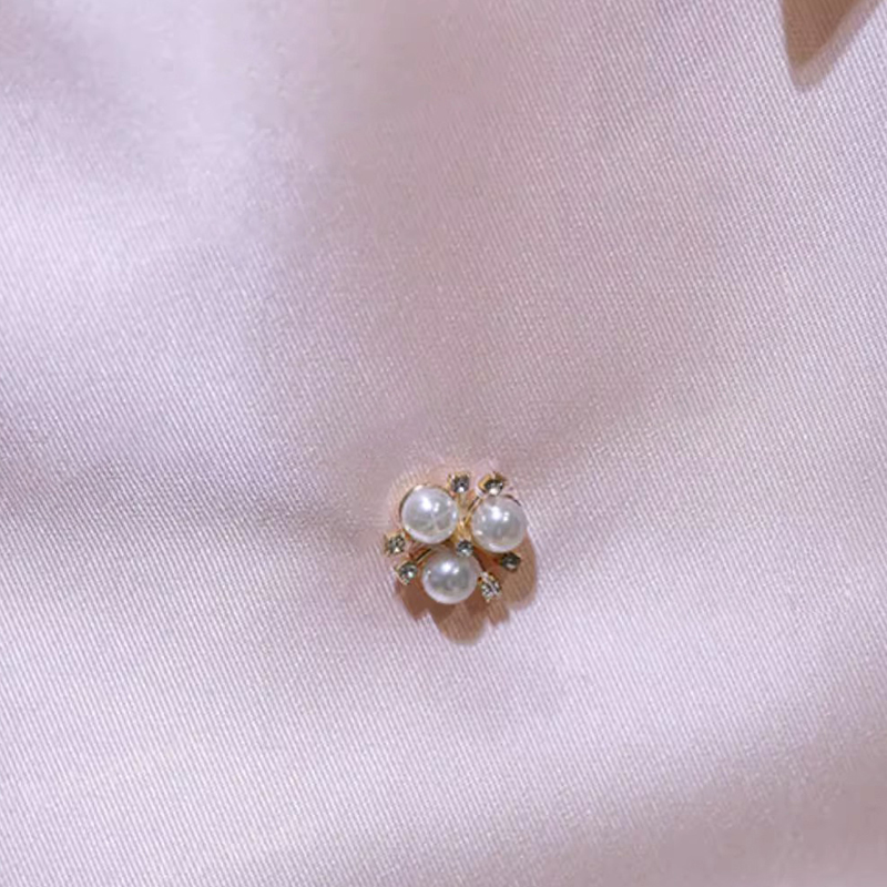 Satin Bow Long sleeve Midi Dresses - image 6