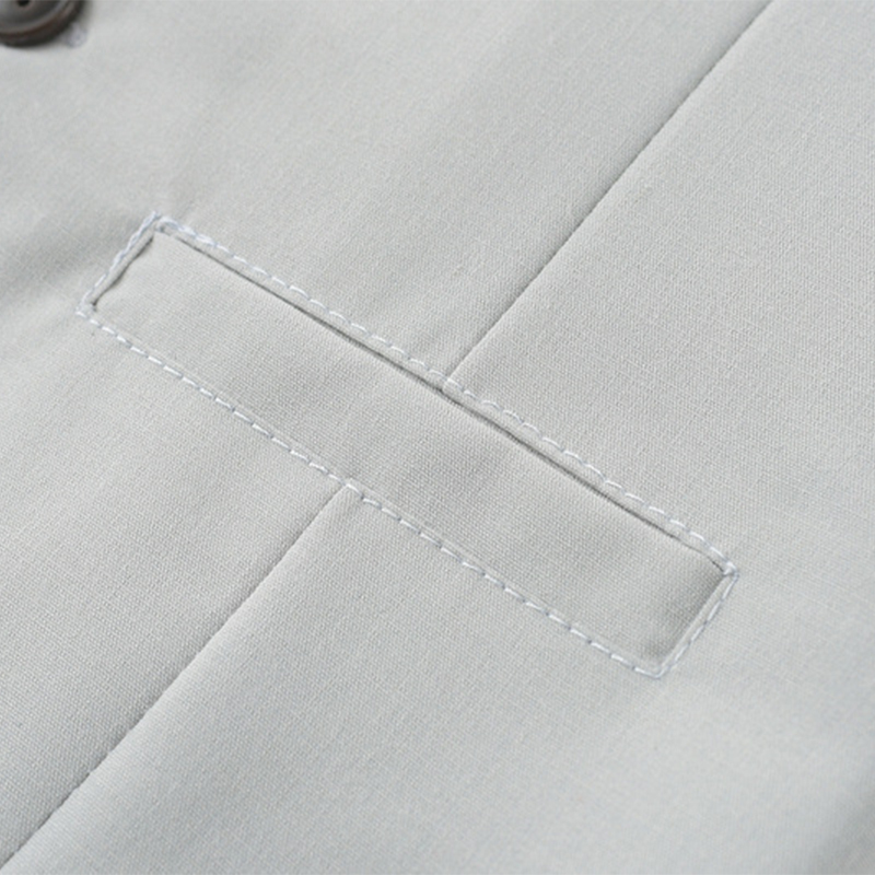 100% Cotton Bow Regular Sleeve Formal Suit - image 11