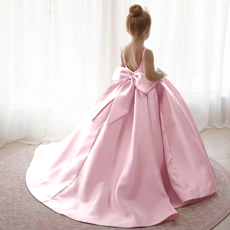 Satin Bow Sleeveless Maxi Dresses - image 29