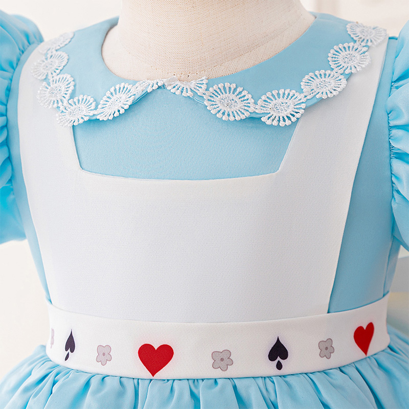 Satin Bow Lace Short Sleeve Midi Dresses - image 5