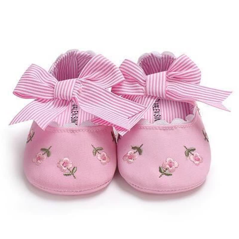 Floral Bow Round Toe Flats  - image 5