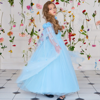 Mesh Rosette Sleeveless Midi Dresses - image 7