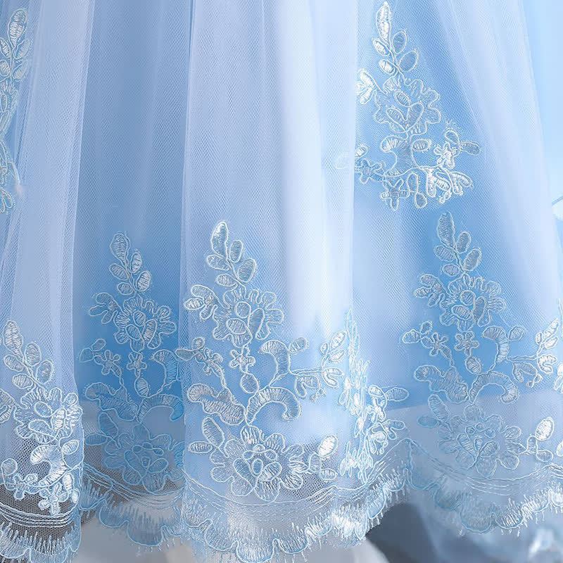 [Archive Sale] Mesh Lace Bow Sleeveless Maxi Dresses - image 7