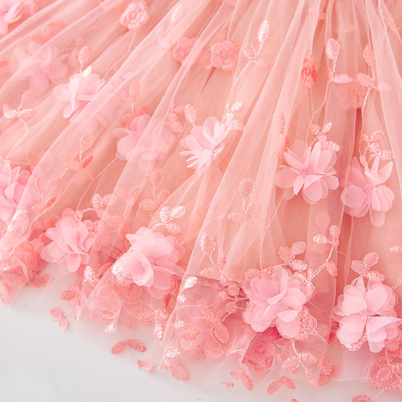 Mesh Embroidery Applique Butterfly Sleeveless Midi Dresses - image 7