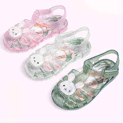 Cartoon Glitter Round Toe Sandals - image 19