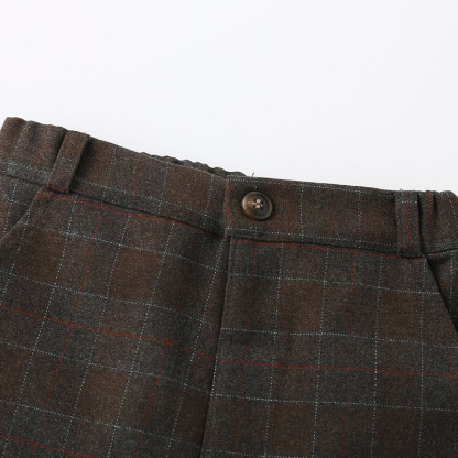 [Archive Sale] Cotton Bow Long Sleeve Regular 3-piece Formal Suit - image 14