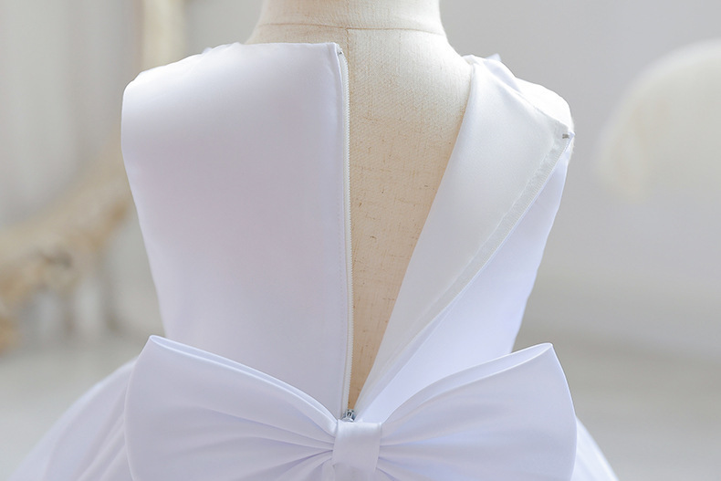 Satin Rosette Sleeveless Midi Dresses - image 14