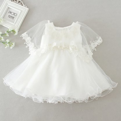 [Archive Sale] Mesh Applique Sleeveless Midi Dresses - image 5