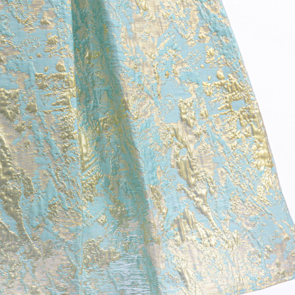 [Archive Sale] Jacquard Bow Short Sleeves Midi Dresses - image 9