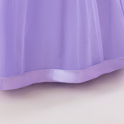 Satin & Mesh Bow Pearl Floral-embroidered Sleeveless Maxi Dresses - image 40