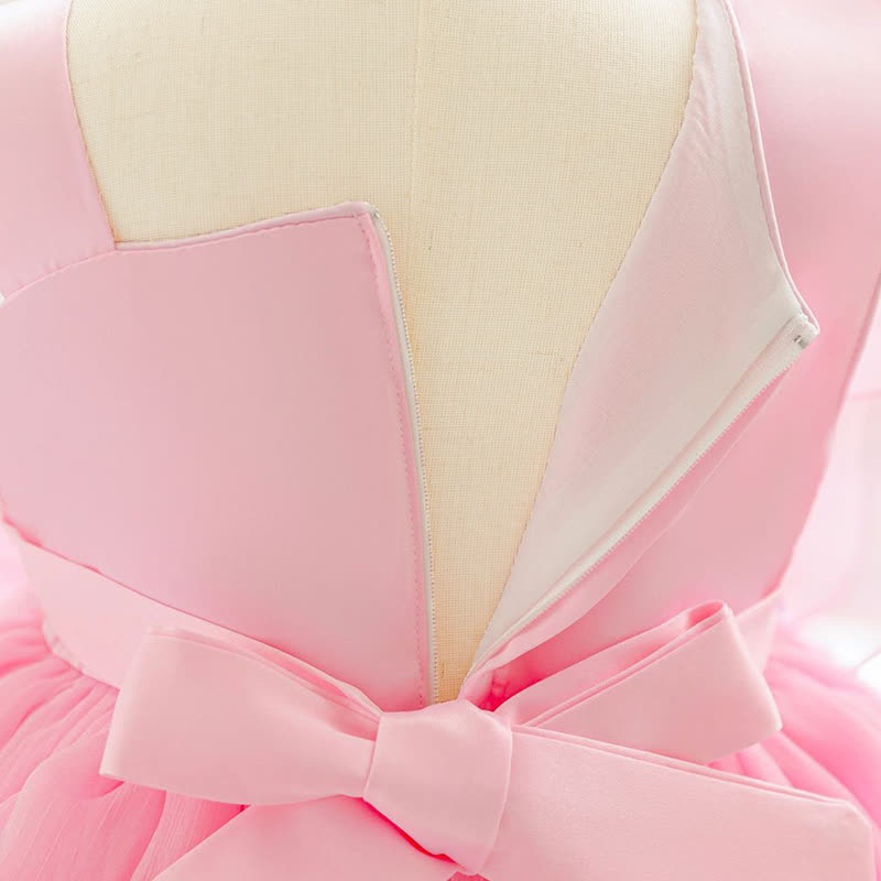 Chemical Fiber Blend Folds Rosette Sleeveless Midi Dresses - image 23