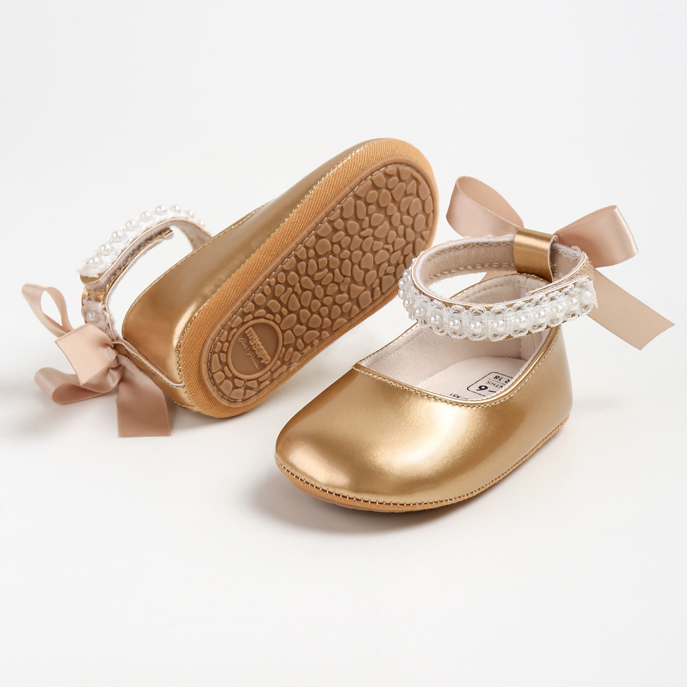 Solid Pearl Round Toe Mary Janes - image 30