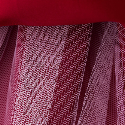 [Archive Sale] Mesh Folds Sequins Sleeveless Mid-long Dresses - image 8