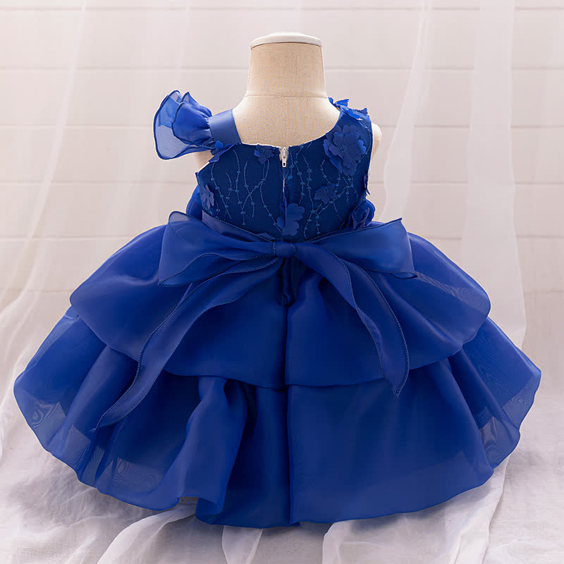 Organza Ruched Short Sleeve Midi Dresses - image 11