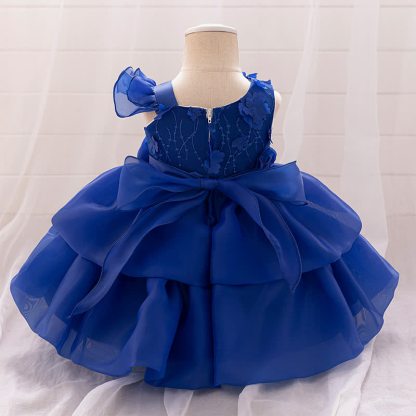 Organza Ruched Short Sleeve Midi Dresses - image 11