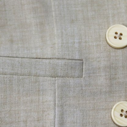 Chemical Fiber Blendlong Sleeveloose5-piece Formal Suit - image 7