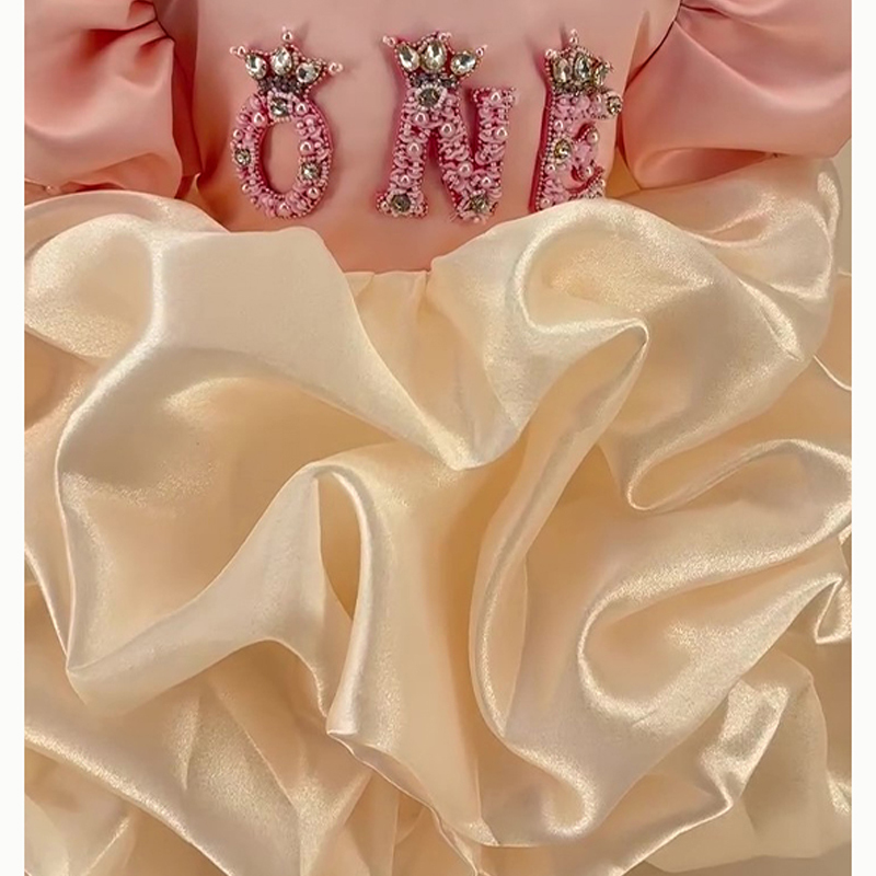 Satin Folds Short Sleeve Midi Dresses - image 8