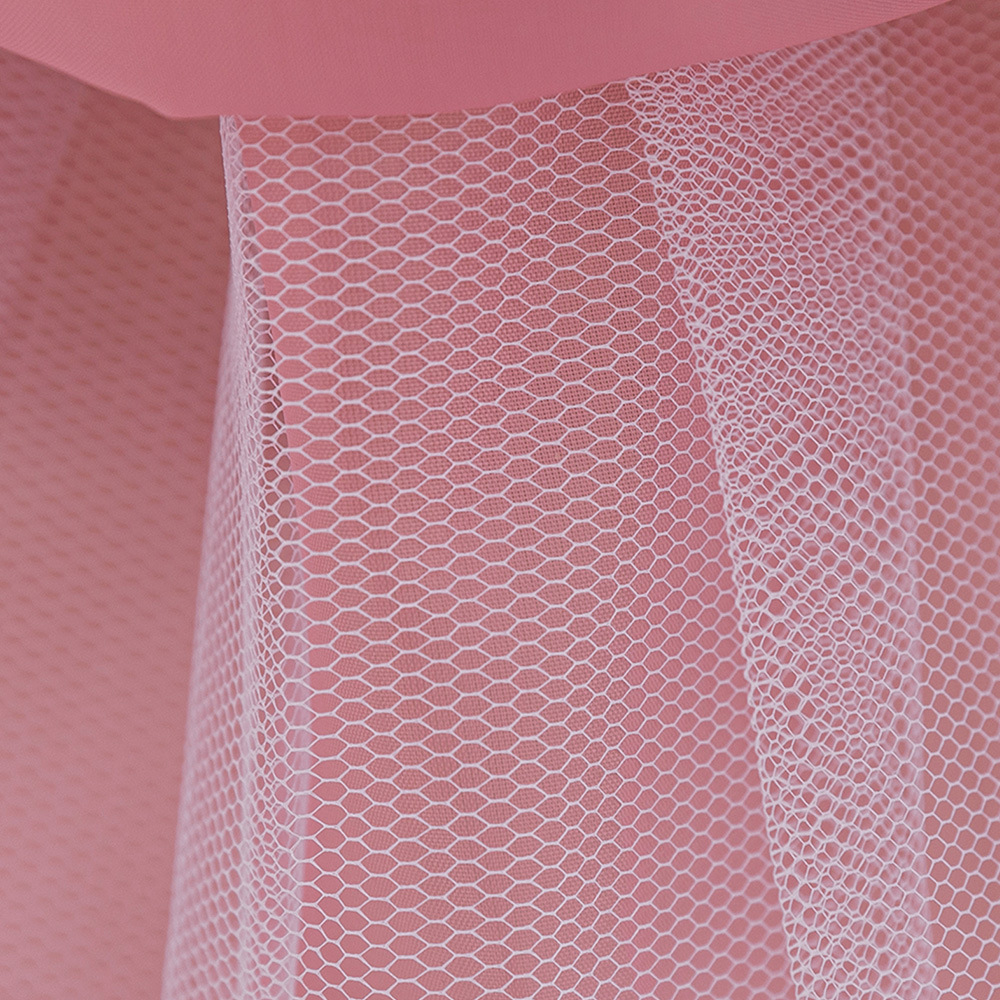 Mesh Rosette Sleeveless Midi Dresses - image 9