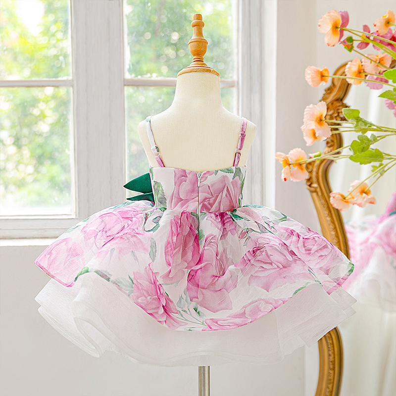 Organza Rosette Sleeveless Midi Dresses - image 3