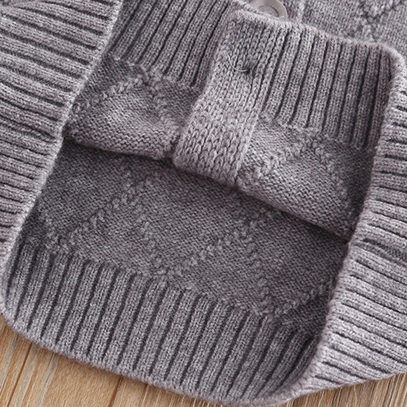 [Archive Sale] Yarn/wool Yarn Bow Imitation Pearls Long Sleeve Regular Two-piece Set - image 7