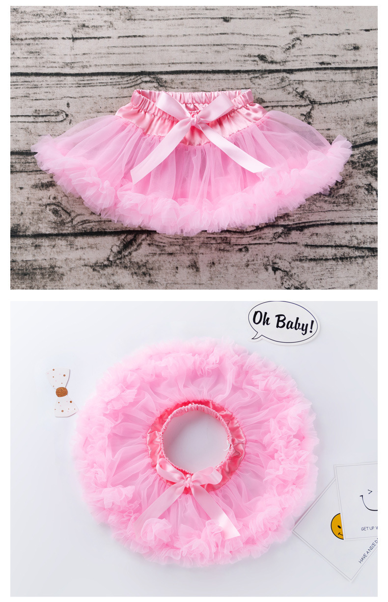 Mesh Folds Bow Short Skirts - image 4