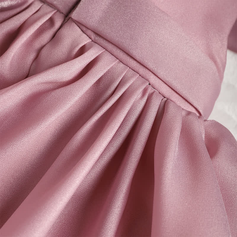 Voile Pearl Bow Sleeveless Midi Dresses - image 7