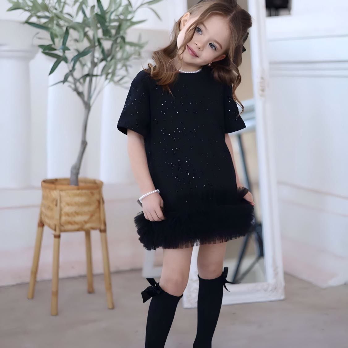 Cotton-Blend Split Joint Short Sleeve Midi Dresses - image 8