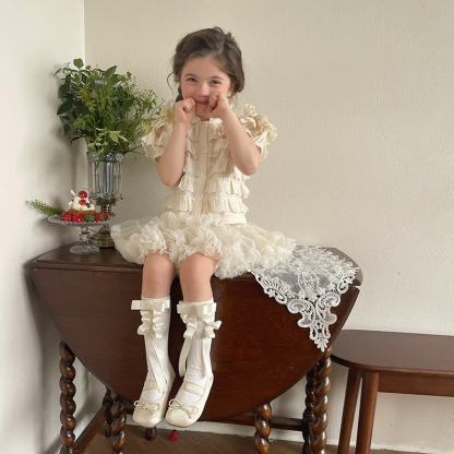 Polka Dots With Bow Socks - image 3