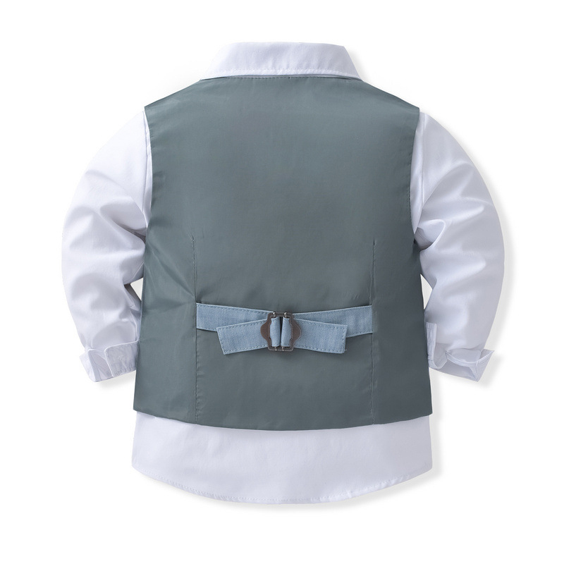 [Archive Sale] 100% Cotton Bow Regular Sleeve Formal Suit - image 4