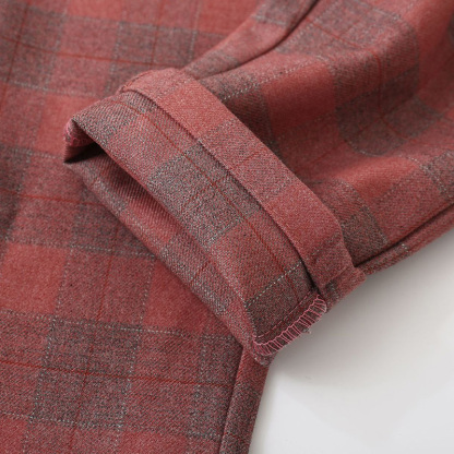 Cotton Bow Long Sleeve Regular 3-piece Formal Suit - image 13
