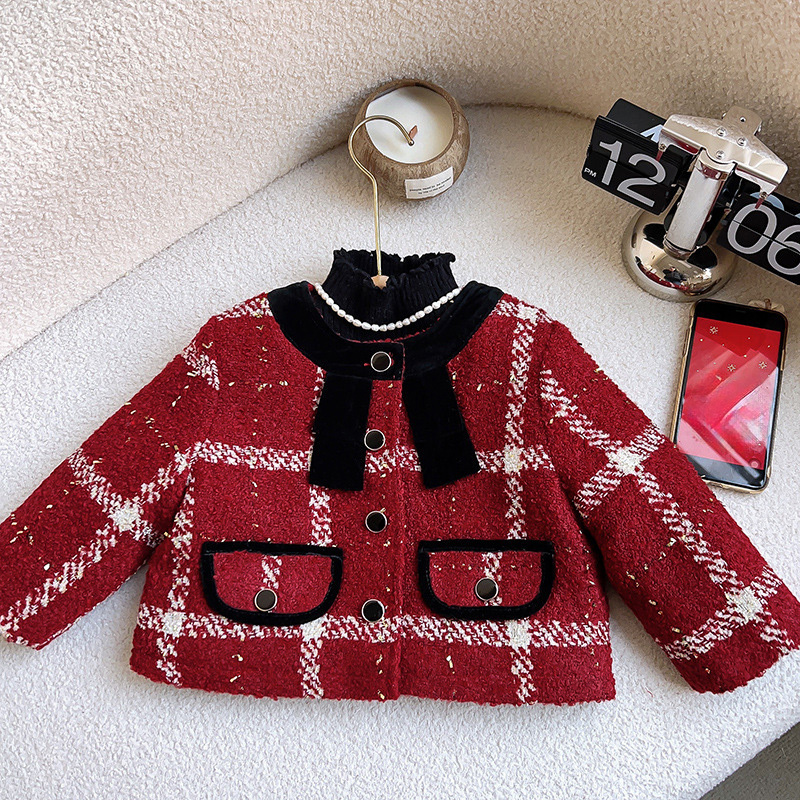 Tweed Buckle Long Sleeve Regular Two-piece Set - image 10