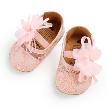 Solid Rosette Round Toe Flats - image 18