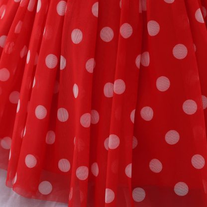Mesh Bow Short Sleeve Maxi Dresses - image 15