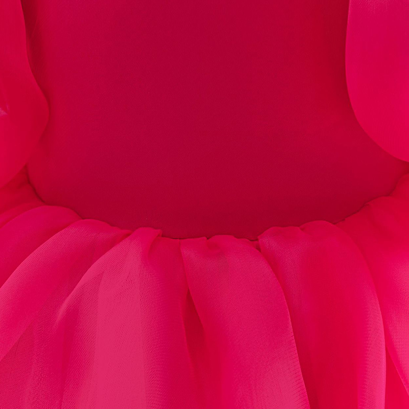 Organza Bow Sleeveless Regular Dresses - image 13