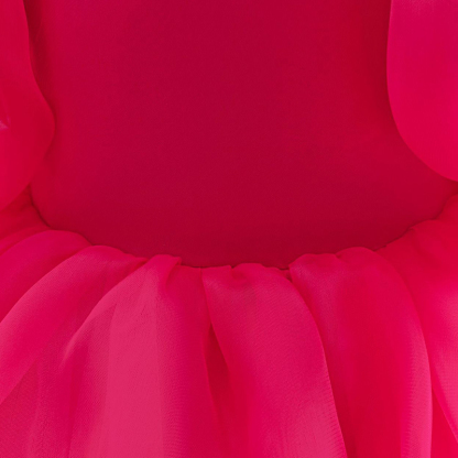 Organza Bow Sleeveless Regular Dresses - image 13
