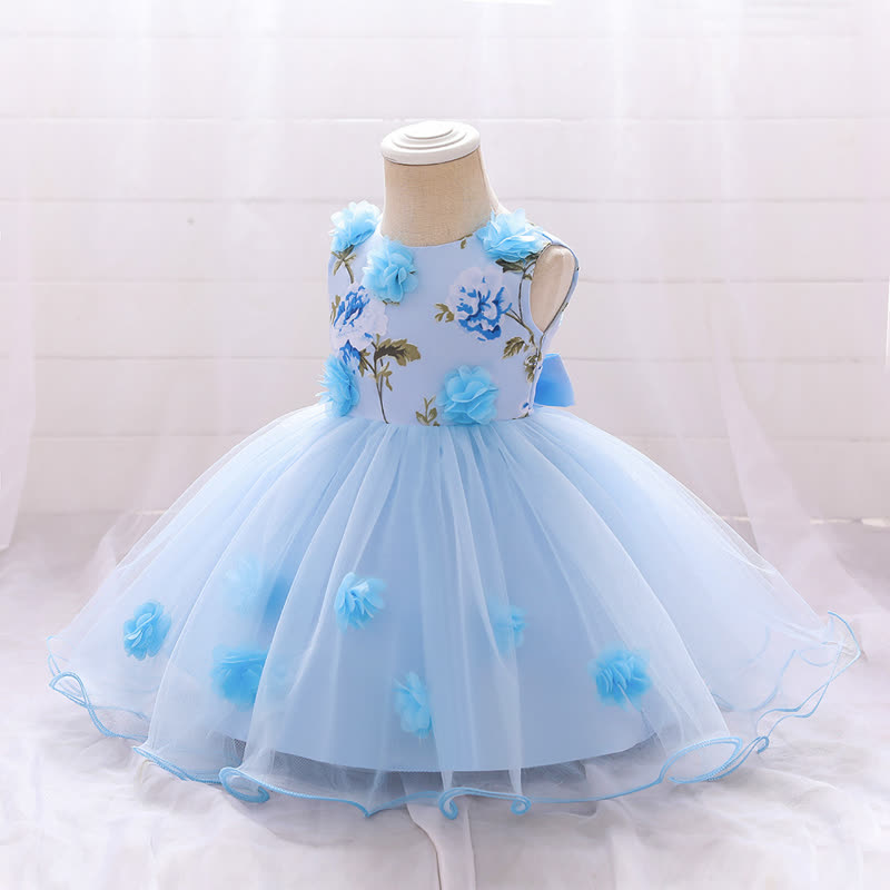 Mesh Rosette Sleeveless Midi Dresses - image 28