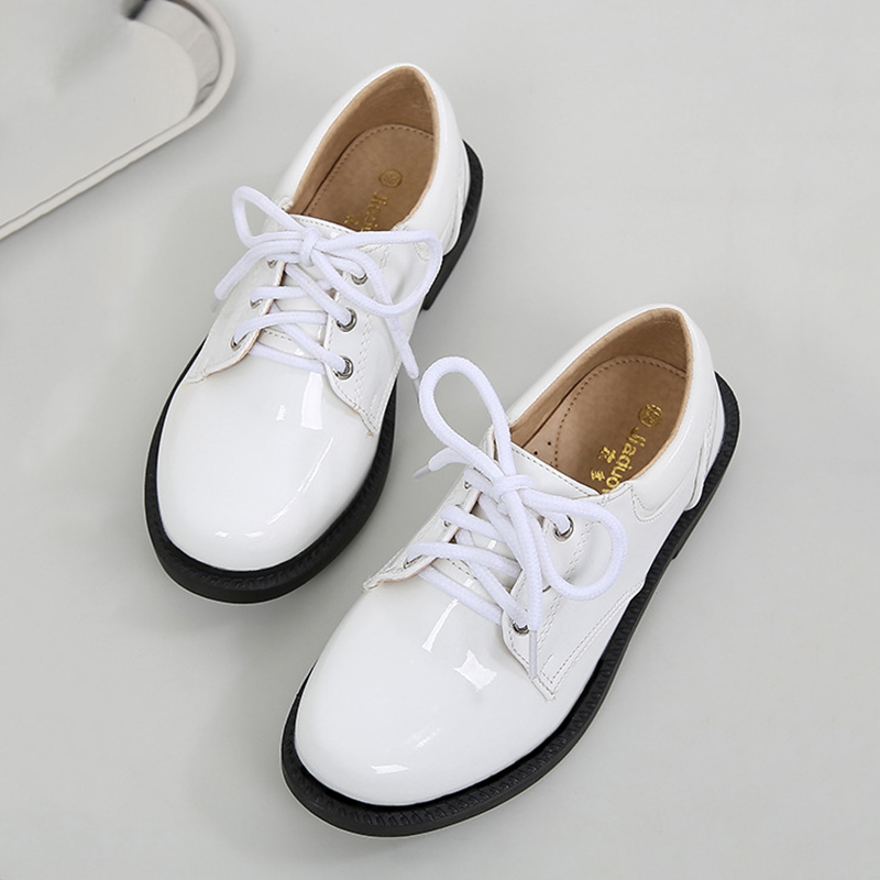 Solid Hook And Loop Round Toe Dress Shoes - image 6