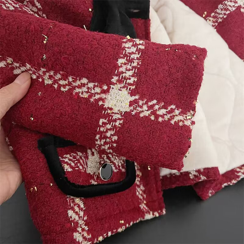 Tweed Buckle Long Sleeve Regular Two-piece Set - image 16