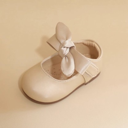 Solid Bow Round Toe Mary Janes - image 3