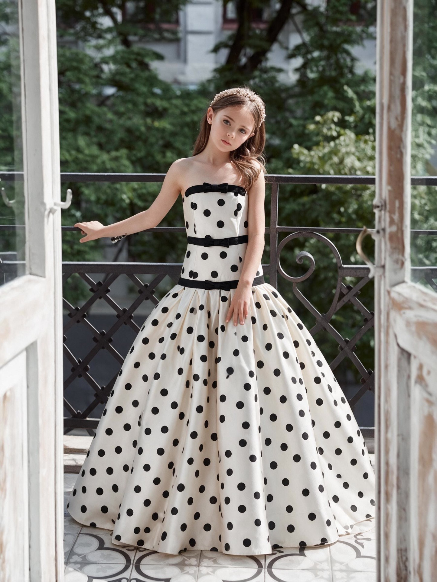 Satin Bow Sleeveless Maxi Dresses - image 10
