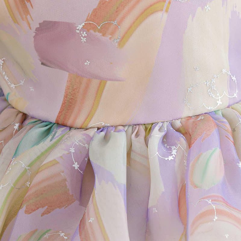 [Archive Sale] Organza Bow Pearl Short sleeve Midi Dresses - image 20