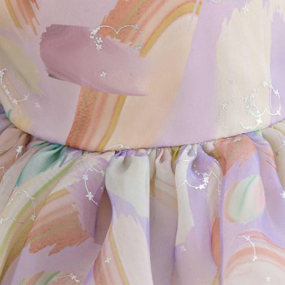 [Archive Sale] Organza Bow Pearl Short sleeve Midi Dresses - image 20
