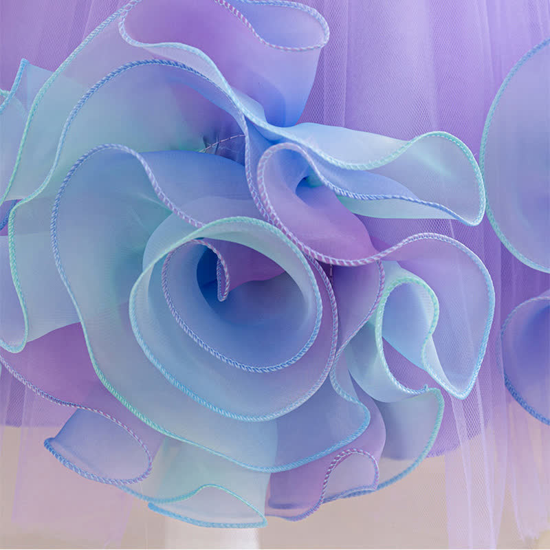 [Archive Sale] Mesh Rosette Sleeveless Midi Dresses - image 3