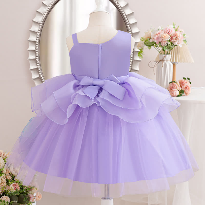 [Archive Sale] Mesh Rosette Sleeveless Midi Dresses - image 4
