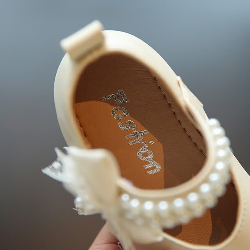 Solid Pearl Ballet Round Toe Flats - image 6