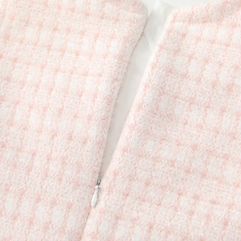 Woolen Fleece Embellished Sleeveless Regular Dresses&two-piece Set - image 19