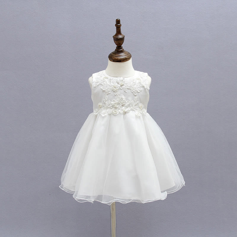 [Archive Sale] Mesh Applique Sleeveless Midi Dresses - image 7